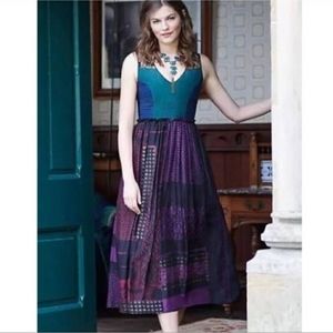 Niki Mahajan Anthropologie Montage Dress